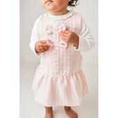 Pastels & Co Baby Girl Pale Pink Pinafore Dress